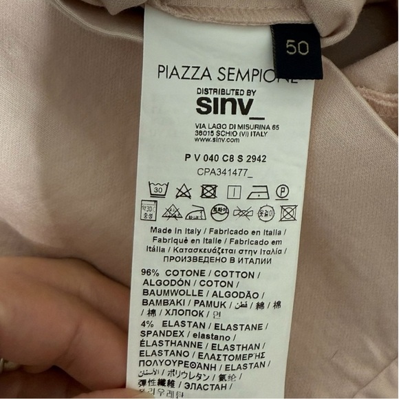 Piazza Sempione Pale Rose Shift Dress Size 16 - Picture 12 of 12